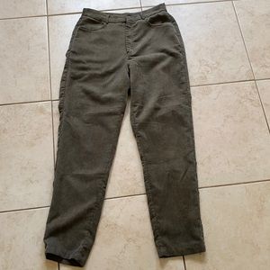 High Waisted Corduroy Pants
